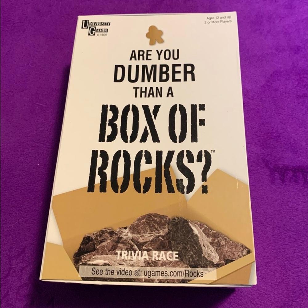 Are You Dumber Than A Box Of Rocks? Game